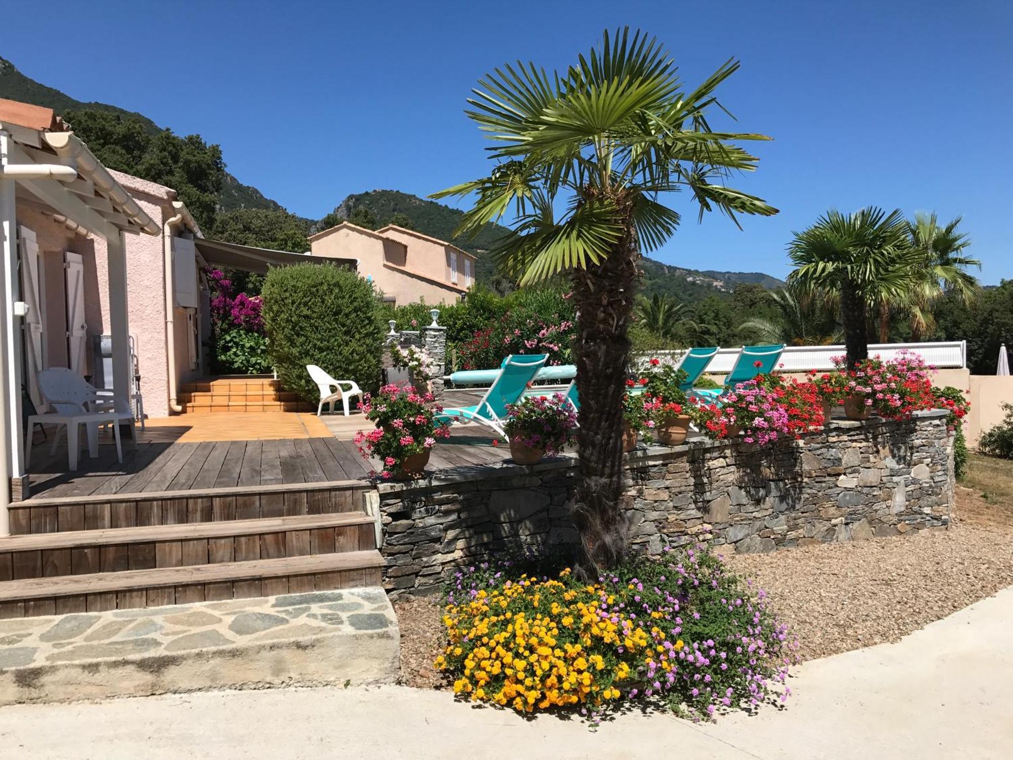 Chambre Hotes Carpe Diem Santa-Maria-Poggio (Corsica) Exterior foto